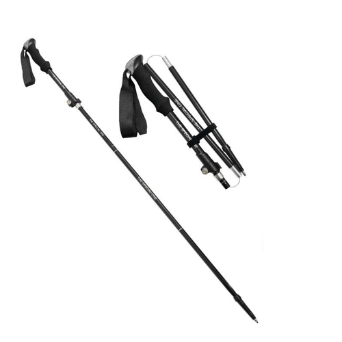 AQGT Collapsible Trekking Pole with Non-slip Handle High Durability Length Adjustable Lightweight Hiking Pole